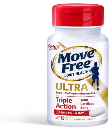 Schiff Move Free Joint Health Ultra Triple Action - 75 Coated Tablets - Pack Of 2