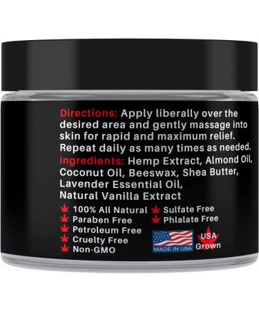 Medical Miracles Hemp 1000 Mg Extra Strength Healing Salve | Ideal for Hips, Joints, Neck, Back, Elbows, Fingers, Hands, and Knees | Made in USA - Buy Online on GoSupps.com