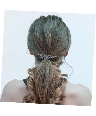 MAGICLULU Rhinestone Barrettes for Women Decorative Hair Clips for Womens Hair Rhinestone Duck Bill Hair Clips Rhinestone Hair Honey Brows Alligator Hair Clips Crocodile Hair Clips Crystal - Buy Online on GoSupps.com