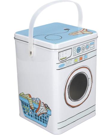 Powdered Laundry Detergent Container Large Capacity Glossy Rounded Corners Corrosion Resistant Powder Detergent Container Multifunctional with Lid for Storage - Buy Online on GoSupps.com