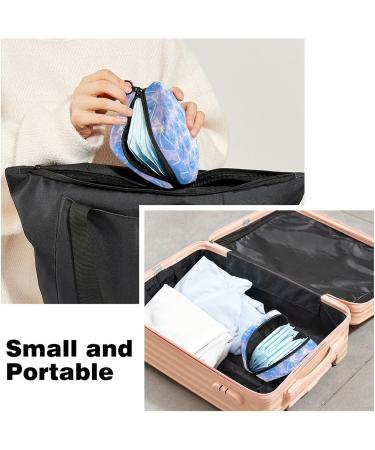 DIY Halloween Pumpkin Menstrual Cup Pouch & Sanitary Napkin Organizer - Large Capacity Travel Bag for Girls - Color 1 - Buy Online on GoSupps.com