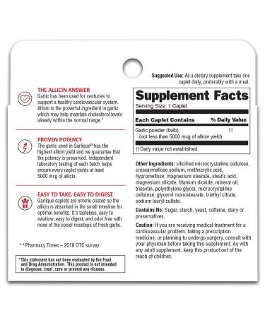Garlique 60 Tablets - Powerful Immune Support Supplement - Buy Online on GoSupps.com