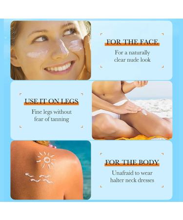 Sun Screen SPF 90+ - Snail Essence Sun Cream for All Skin Types - Body & Face Sunscreen for Outdoor & Beach - Ultra Light Sun Protection - Waterproof Sun Lotion Blocks UVA + UVB Rays (100ml) - Buy Online on GoSupps.com