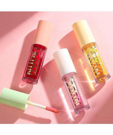  Linsition Moisturizing Lip Oil - Fruit Lipstick for Women Color Changing Lip Tint and Lipstick Color Changing Lipstick for Women Moisturizes Dry Lips - Buy Online on GoSupps.com
