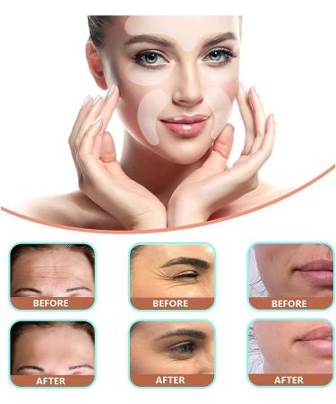 Buy Reusable Silicone Patches for Under Eye Face & Forehead Wrinkles - 5-in-1 Smooth Wrinkle Patch for Youthful Skin - Buy Online on GoSupps.com