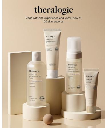 Madecell Derma Repair B5 Cream - Hypoallergenic Moisturizer for Sensitive Skin with Dexpantenol & Madecassoside - 2.7oz - International Shipping Available - Buy Online on GoSupps.com