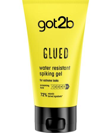 Schwarzkopf - Got2b - Superglue Glued Hair Gel - Water Resistant - Ultimate Hold - Vegan Formula - Hair Styling - 150ml