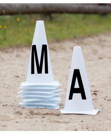 WALDHAUSEN track pylons square 20x40 m white