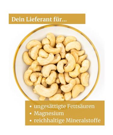 Buy Cashwkerne Bio Jalall d'Or 1kg - Organic Certified Cashews | Fresh & Nutritious | High Magnesium & Tryptophan - Buy Online on GoSupps.com