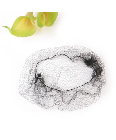 Buy LUOEM 100 Pieces Invisible Elastic Hair Nets - Black Mesh Bun Secure Hold | International Shipping - Buy Online on GoSupps.com