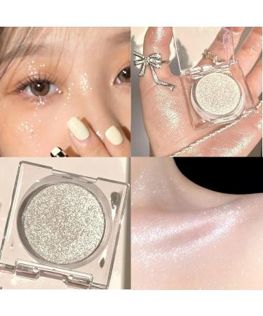 2PCS Shimmer Glitter Eyeshadow Palette - Highly Pigmented & Long-Lasting Korean Eye Glitter for Sparkling Eye Look - PartyMysterious Galaxy - Buy Online on GoSupps.com