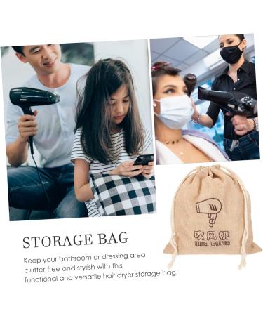 BIUDECO 2pcs Hair Blow Dryer Bag Portable Hair Dryer Bag Portable Carrying Case Drawstring Bag Cloth - Buy Online on GoSupps.com