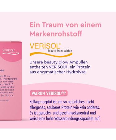 gloryfeel Collagen Drinking Ampoules Beauty 2500 mg - Cherry - 30 Ampoules - Buy Online on GoSupps.com