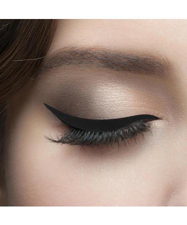  Healvian 80 Pairs Reusable Black Eyeliner Stickers Temporary Eyeliner Sticker for Eye Makeup Invisible Eyeliner Tape for Eyes Party and Show Sticker - Buy Online on GoSupps.com