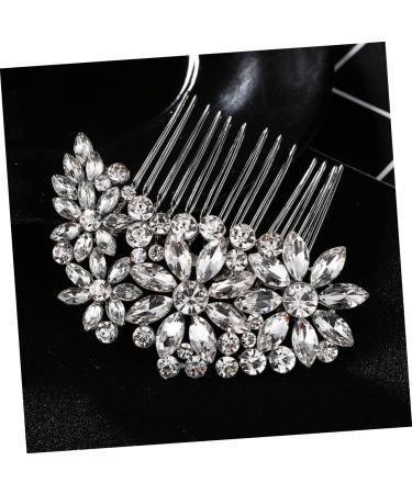 Didiseaon Strawberry Magnets Bridal Hair Clip Wedding Hair Comb Green Faux Fur Scrunchies Crystal Hair Comb Pearl Hair Clip Rhinestone Hair Comb Pearl Veil Bride Accessories Alloy - Buy Online on GoSupps.com