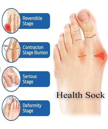 Orthoes Bunion Relief Compression Socks - Projoint Antibunions Health Sock for Strongjoints - 10 Pairs Multi Pack - Buy Online on GoSupps.com