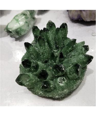 Natural Stones Crystal Cluster Minerals Green Geode Home Decoration Gemstone Specimen PEIQIYIN Reiki Crystal Stone (Color : Yellow Size : 400-500g) 400-500g Yellow - Buy Online on GoSupps.com