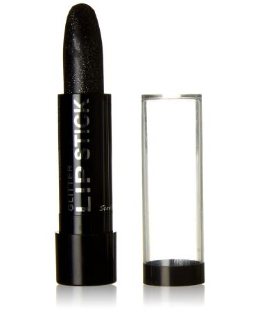 Stargazer Glitter Lipstick Black