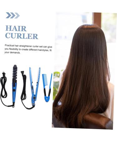 Baluue 1 Set Curling Iron Set Curling Wand Hair Curler Comb Hair Rollers Hair Straightener Curlers Abs - Buy Online on GoSupps.com