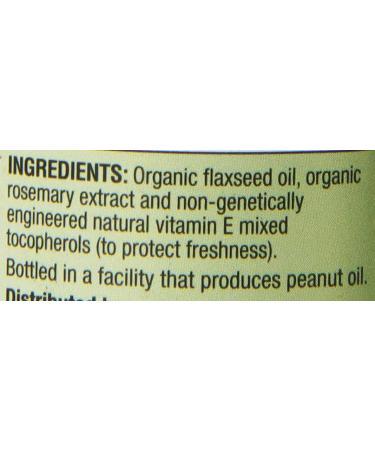 Spectrum Omega-3 Flax Oil 8 oz - Pure and Natural Source of Essential Fatty Acids - Buy Online on GoSupps.com
