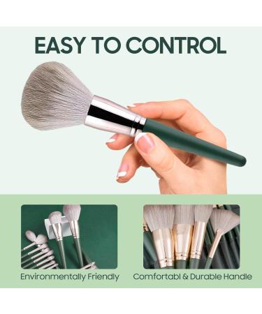 14 Piece Premium Makeup Brush Set - Cruelty-Free Synthetic & Wood Brushes for Flawless Application - Buy Online on GoSupps.com