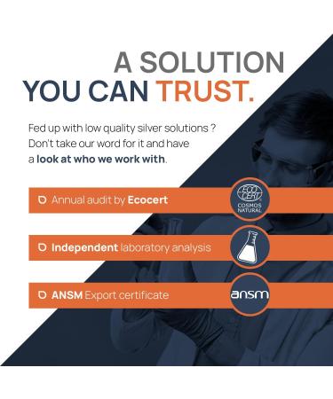 Colloidal Silver Liquid 8 fl oz 30 PPM - Bioactive Hydrosol Silver Water - Natural Immune Support Nano Sol Supplement Solution - Ionic Minerals - Organic Structured Silver 8 Fl Oz (Pack of 1) - Buy Online on GoSupps.com