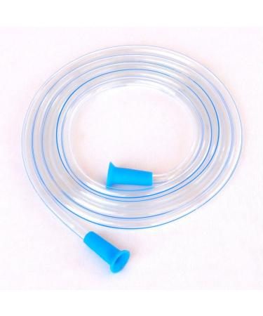 HealthAndYoga PVC Enema Hose - 1.5 Meter Transparent Enema Replacement Supply for Home Colon Cleanse Kits - Fits Steel Buckets Fountain Bags & Tubes - Improve Gut Health & Relieve Constipation - Buy Online on GoSupps.com