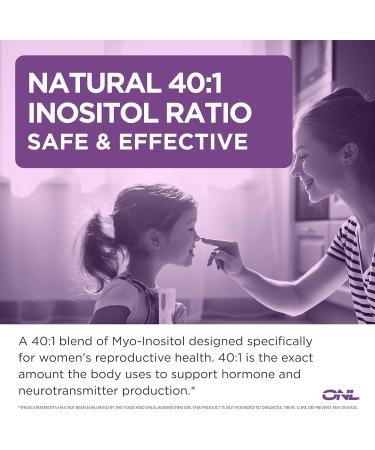 Trillium Fertility Supplements for Women - Hormone Balance Inositol Capsules - 120 Capsules, 2000mg Myo-Inositol - Buy Online on GoSupps.com
