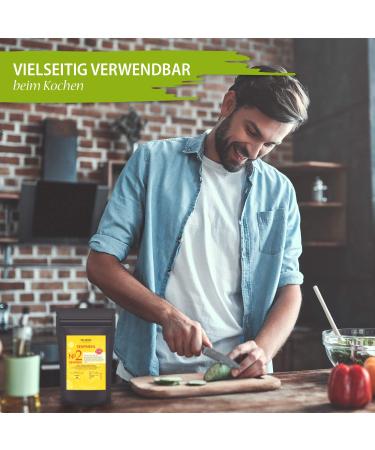 Saliamo Sharp Yellow Mustard Powder - 500g | Mustard Grains for Oil Test & Production - International Shipping - Buy Online on GoSupps.com