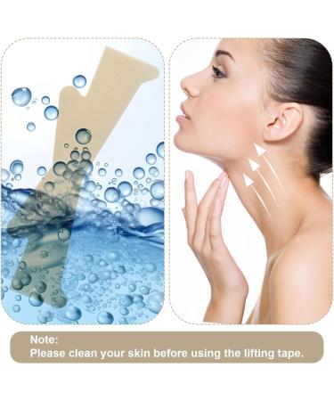30pcs Ruban Lifting Invisible pour le Cou Imperm able Tr s lastique Bandes Lifting Cou Respirantes Ruban Raffermissant pour Visage Utiliser avant Maquillage - Buy Online on GoSupps.com