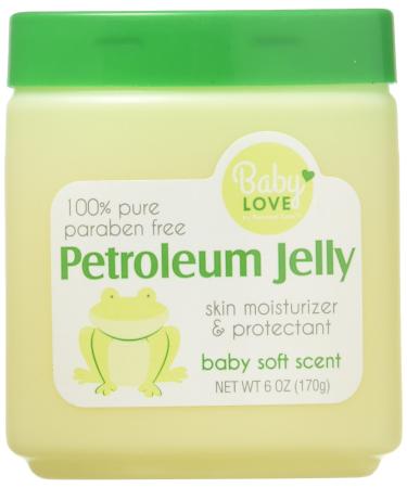 Pack of 3 Baby Love 100% Pure Baby Soft Scent Petroleum Jelly 6 Oz (170 g)