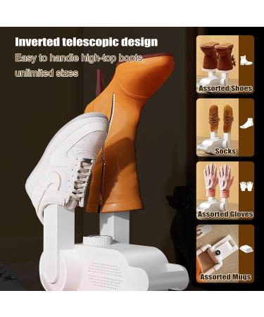 Electric Shoe Dryer with Digital Display | Multi-Function Children's Shoe Heater Ozone & UV Sanitizer Triple Antibacterial Boot Dryer & Foot Warmer - Buy Online on GoSupps.com