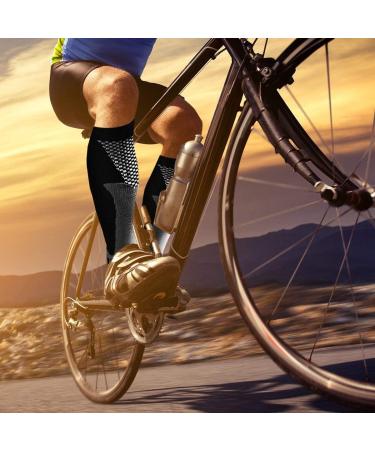 3 Pairs Unisex Compression Stockings for Trombosis Support - Travel Socks EU 35-39 (S/M) - Multicolored Compression Socks - Buy Online on GoSupps.com