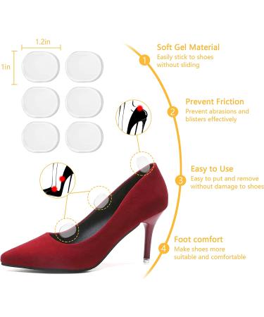 18 Pairs Reusable High Heel Cushions for Women & Men - Super Comfort Ball of Foot Cushions - 18 Pcs - Buy Online on GoSupps.com