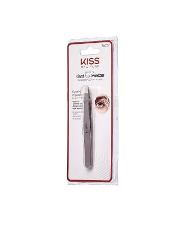 Kiss Slant Tip Tweezer TWZ02 - Ultra-Fine Precision Stainless Steel Tips - Buy Online on GoSupps.com
