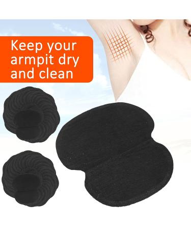 Underarm Sweat Pads - 60pcs Non-Woven Fabric Sweat Mats for Comfortable Clothing - Black, Women, Men - Buy Online on GoSupps.com