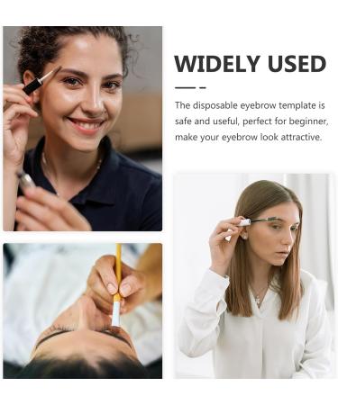 ABOOFAN 6 pi ces Kit de Pochoirs Sourcils Jetables pour Maquillage Femme Mod les Vari s pour Dessin Pr cis et Pratique Autocollants Sourcils Confortables et Faciles Utiliser - Buy Online on GoSupps.com