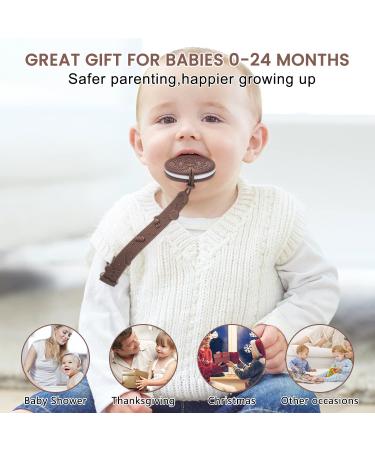 Tough BPA-Free Silicone Baby Ring Toy - Rudder Gripper Biscuit Design for 3+ Months - Safe Fun and Durable Children's Toy - Buy Online on GoSupps.com