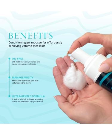 Seafoam Texturizing Foam Travel Sized Lightweight Volumizing Formula for All Hair Types Light Hold Tropical Fragrance 2 fl oz - Buy Online on GoSupps.com