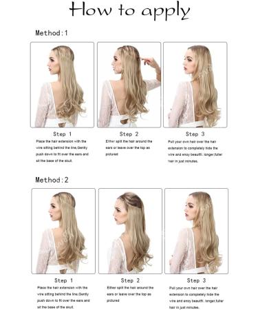 Women's Wigs Natural Wig Pieces One Piece Long Straight Hair High Temperature Wire Fishtail Hair Extensions fashion decoration (Color : 8 Size : 14 inch) 14 inch 8 - Buy Online on GoSupps.com