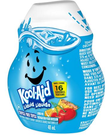 Kool-Aid Tropical Punch Liquid Drink Mix 48ml (Pack of 12) Troipcal Punch 48 ml (Pack of 12) Drink Mix - Buy Online on GoSupps.com