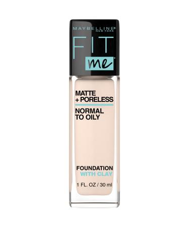 Maybelline Fit Me Matte + Poreless Liquid Oil-Free Foundation - Fair Ivory - 1 fl. oz