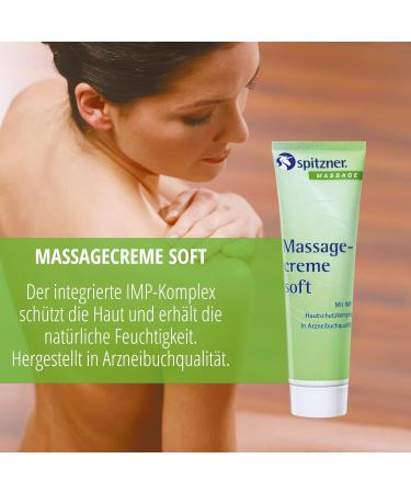Spitzner Massage Cream Soft 50 ml - Nourishing Lotion for Sensitive Skin with IMP Complex - Soothing International Shipping - Buy Online on GoSupps.com
