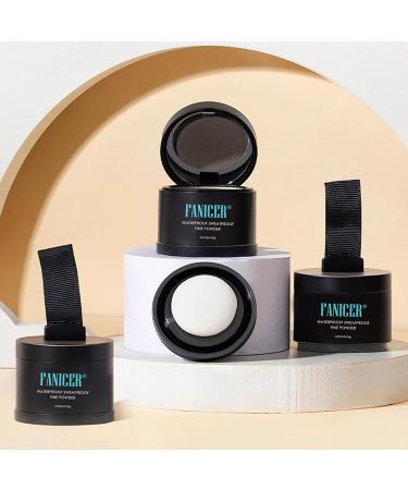 Instant Hairline Powder - Root Cover Up & Touch Up for Thinning Hair Eyebrows & Beard Line - Dark Brown Shade - Buy Online on GoSupps.com