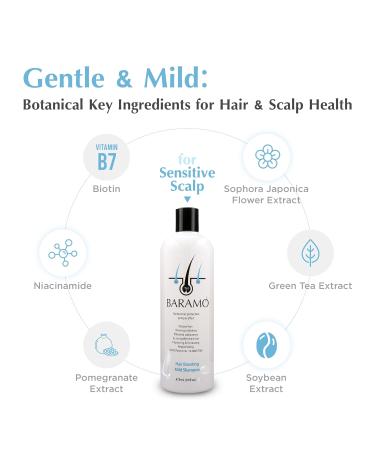 Hair Boosting Mild Shampoo for Thinning & Hair Loss | DHT Blocker for Men & Women | Sulfate & Paraben Free - 16 fl oz - Buy Online on GoSupps.com