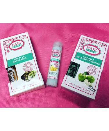 Hair Plus Ampolla Anti-Caida - Pack of 3 (.67 oz each) | Hair Loss Treatment - Buy Online on GoSupps.com