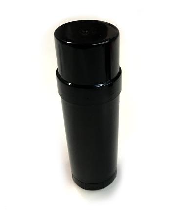 (11) Empty Clear Plastic Deodorant Containers - 2.2 Oz Cylinders for heel balm lotion bar etc. (Black) - Buy Online on GoSupps.com