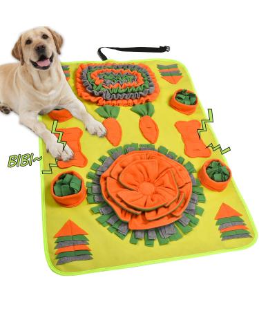 Snuffle Mat for Dogs Large 40" x 28" Sniff Digging Treat Mat for Puppy, Dog Enrichment Toys Mental Stimulation Boredom Play Mat for Small/Medium Dogs
