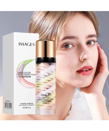  woyufen Tricolor Insulation Cream | Face Skin Tone Correct | 40g Moisturizing Face Tint Long Lasting Skin Tone Skin Tone Smooth - Buy Online on GoSupps.com