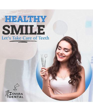 ZOVIRA Plaque Remover for Teeth - 5pc Tartar & Calculus Removal Dental Care Kit - Buy Online on GoSupps.com